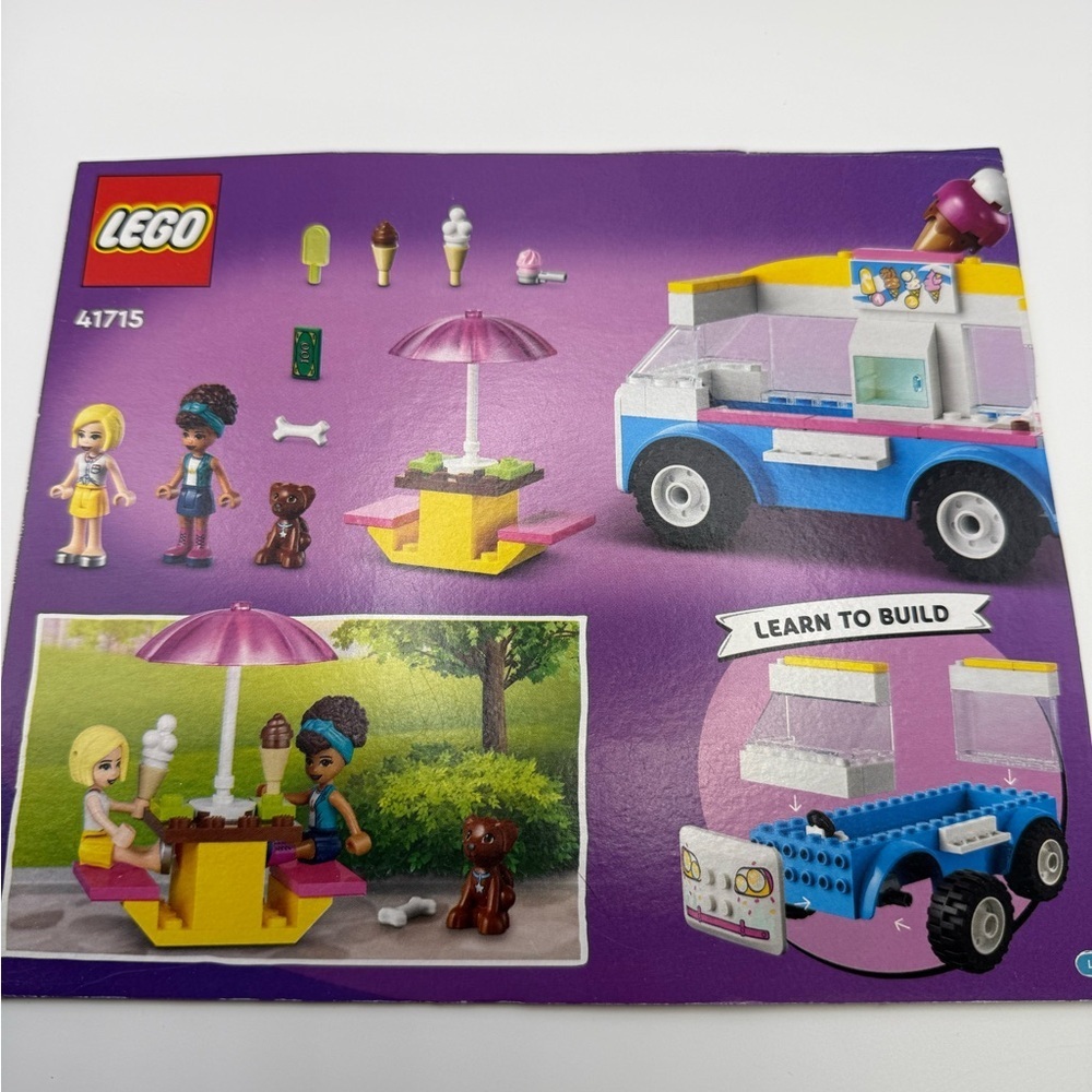 LEGO Friends Ice-Cream Truck 41715 Building Toy Set - Picture 2 of 4